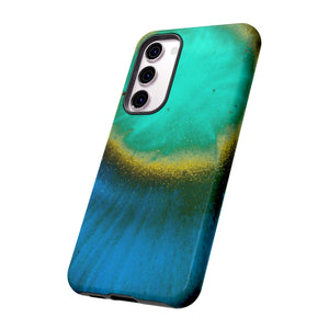 Green Yelly Ink Art Android Case (Protective) Phone Case