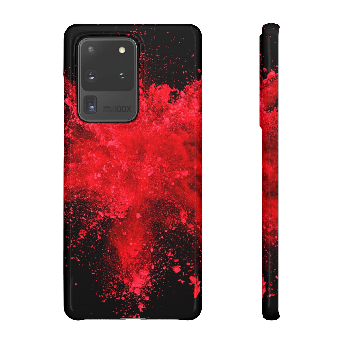 Red Explosion Samsung Case (Slim) Samsung Galaxy S20 Ultra Glossy Phone Case