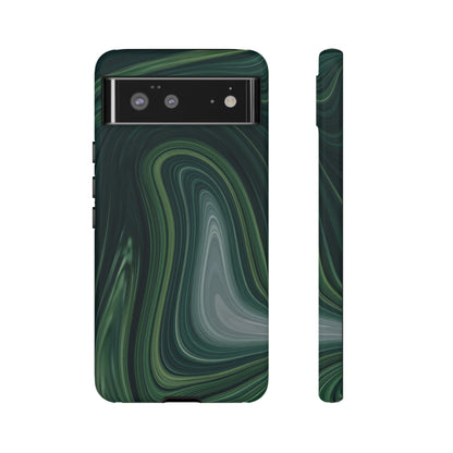 Green Marble Android Case (Protective) Google Pixel 6 Matte Phone Case