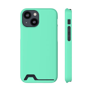 Aquamarine iPhone Case (Card) iPhone 13 Mini Matte Without gift packaging Phone Case