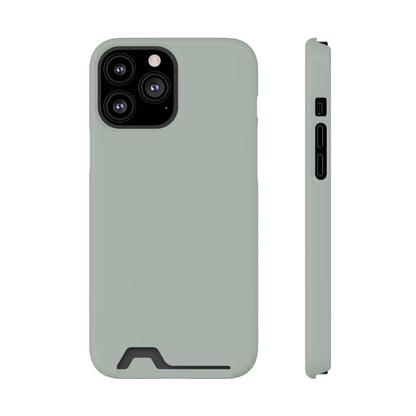 Ash Grey iPhone Case (Card) iPhone 13 Pro Max Glossy Without gift packaging Phone Case