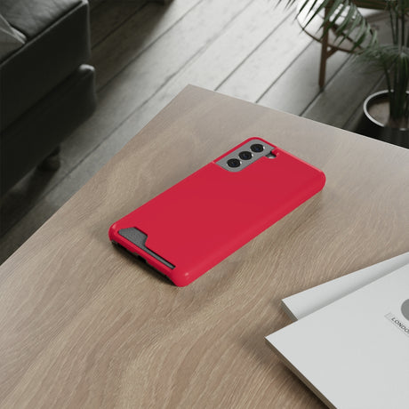 Crimson Samsung Case (Card) Phone Case