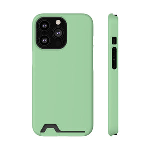 Celadon iPhone Case (Card) iPhone 13 Pro Matte Without gift packaging Phone Case