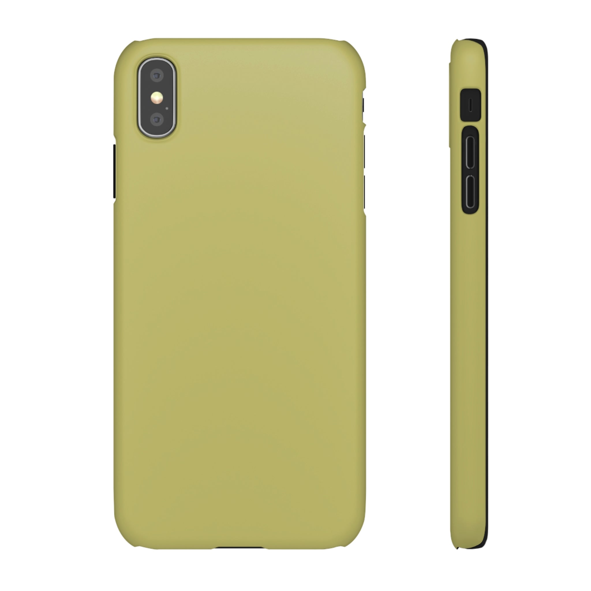 Dark Khaki iPhone Case (Slim) iPhone XS MAX Matte Phone Case