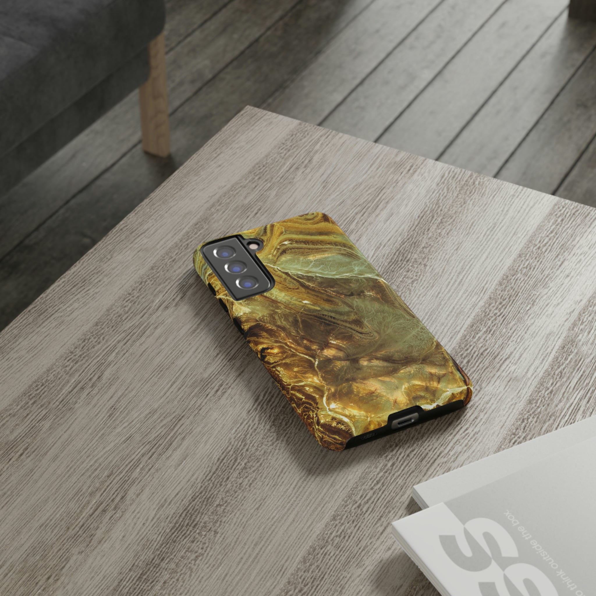 Nacre Marble Android Case (Protective) Phone Case