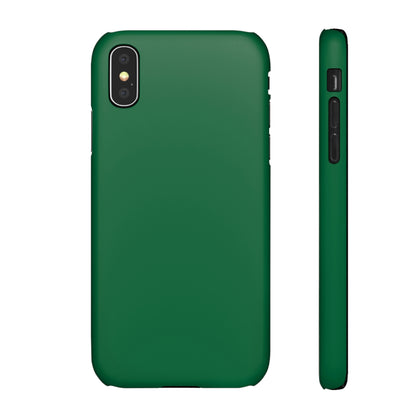 Cadmium Green iPhone Case (Slim) iPhone X Matte Phone Case