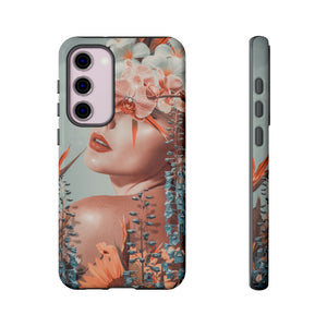 Contemporary Flowers Android Case (Protective) Samsung Galaxy S23 Plus Glossy Phone Case