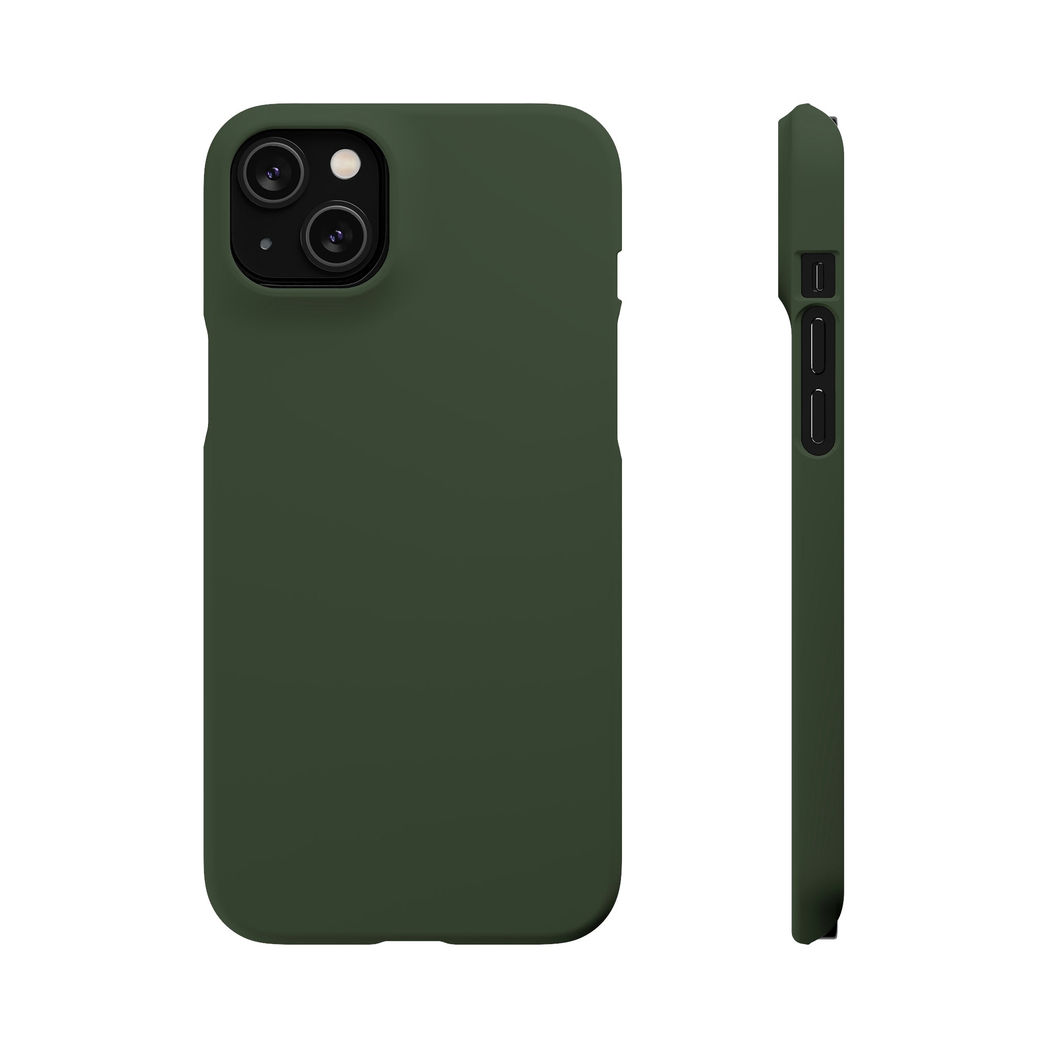 Kombu Green iPhone Case (Slim) iPhone 14 Plus Matte Phone Case