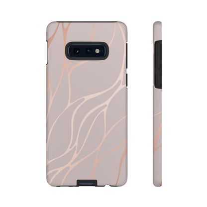 Rose Gold Android Case (Protective) Samsung Galaxy S10E Matte Phone Case