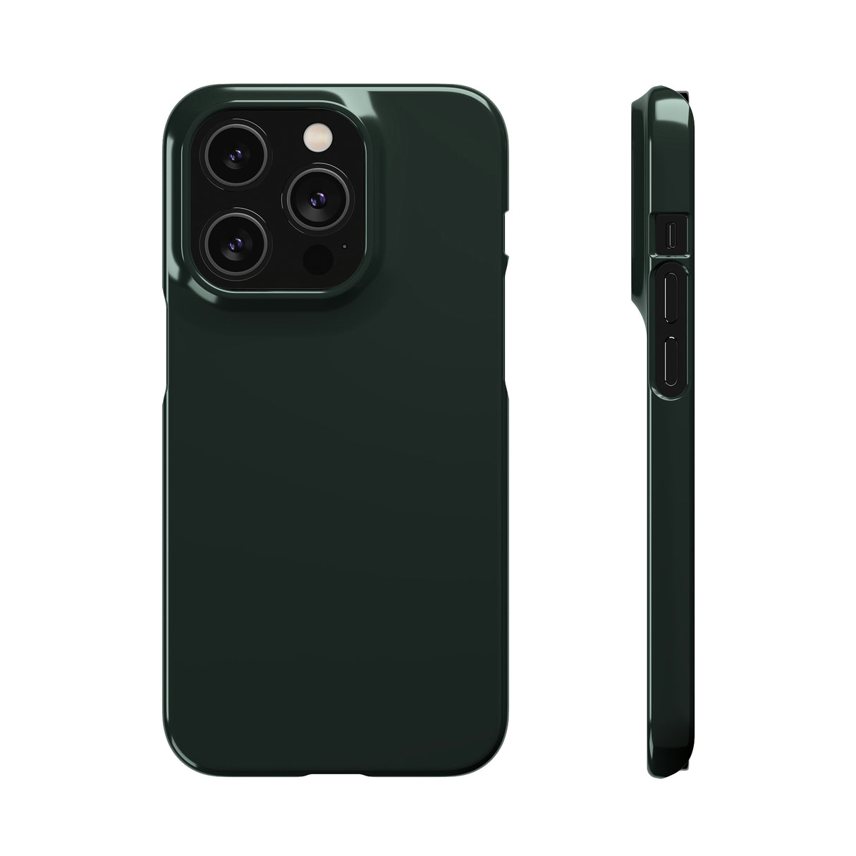 Dark Jungle Green iPhone Case (Slim) iPhone 14 Pro Glossy Phone Case