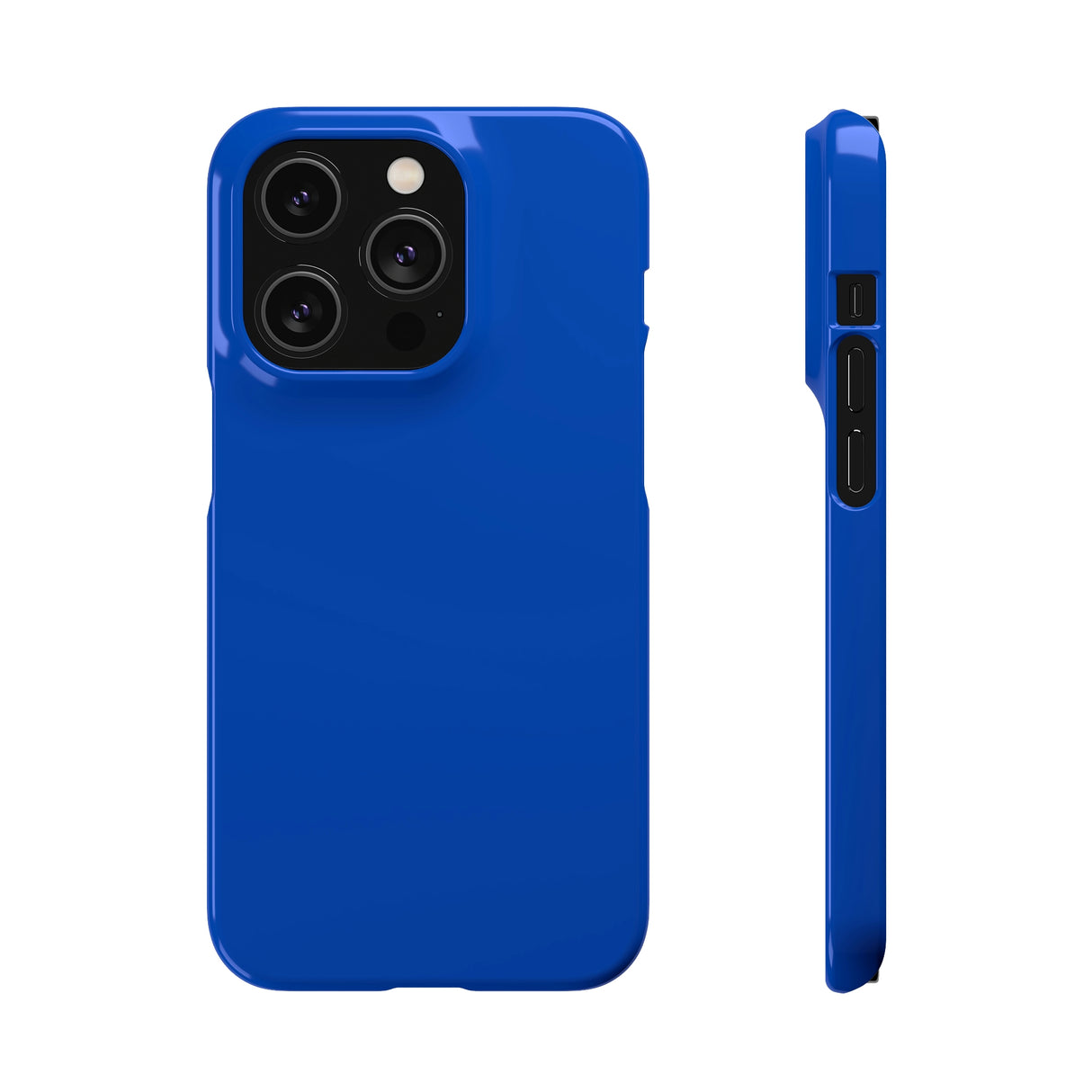 Cobalt Blue iPhone Case (Slim) iPhone 14 Pro Glossy Phone Case