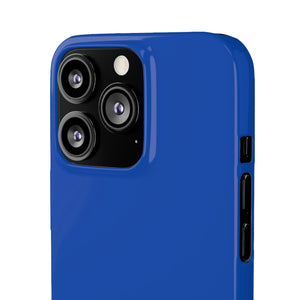 Cobalt Blue iPhone Case (Slim) Phone Case