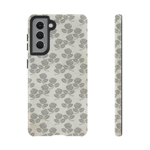 Roseniara Gothic Flower Samsung Case (Protective) Samsung Galaxy S21 Glossy Phone Case