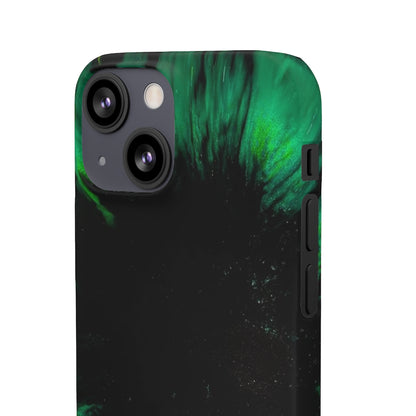 Northen Star Gaze Ink Art iPhone Case (Slim) Phone Case