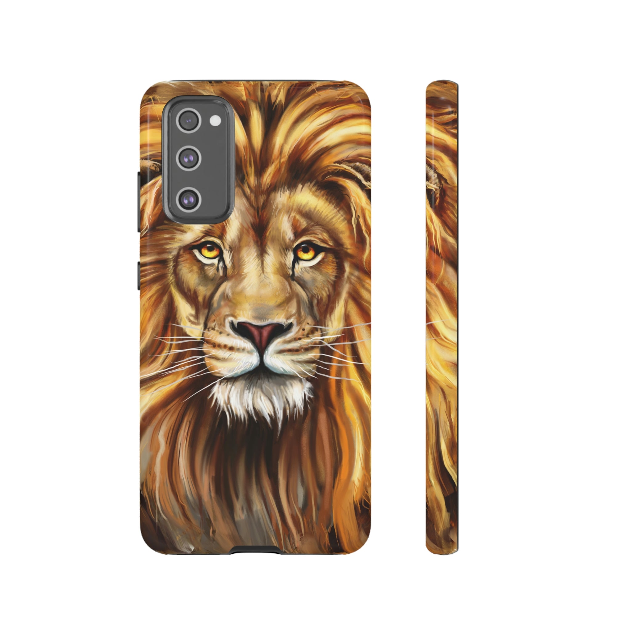 Lion Android Case (Protective) Samsung Galaxy S20 FE Glossy Phone Case