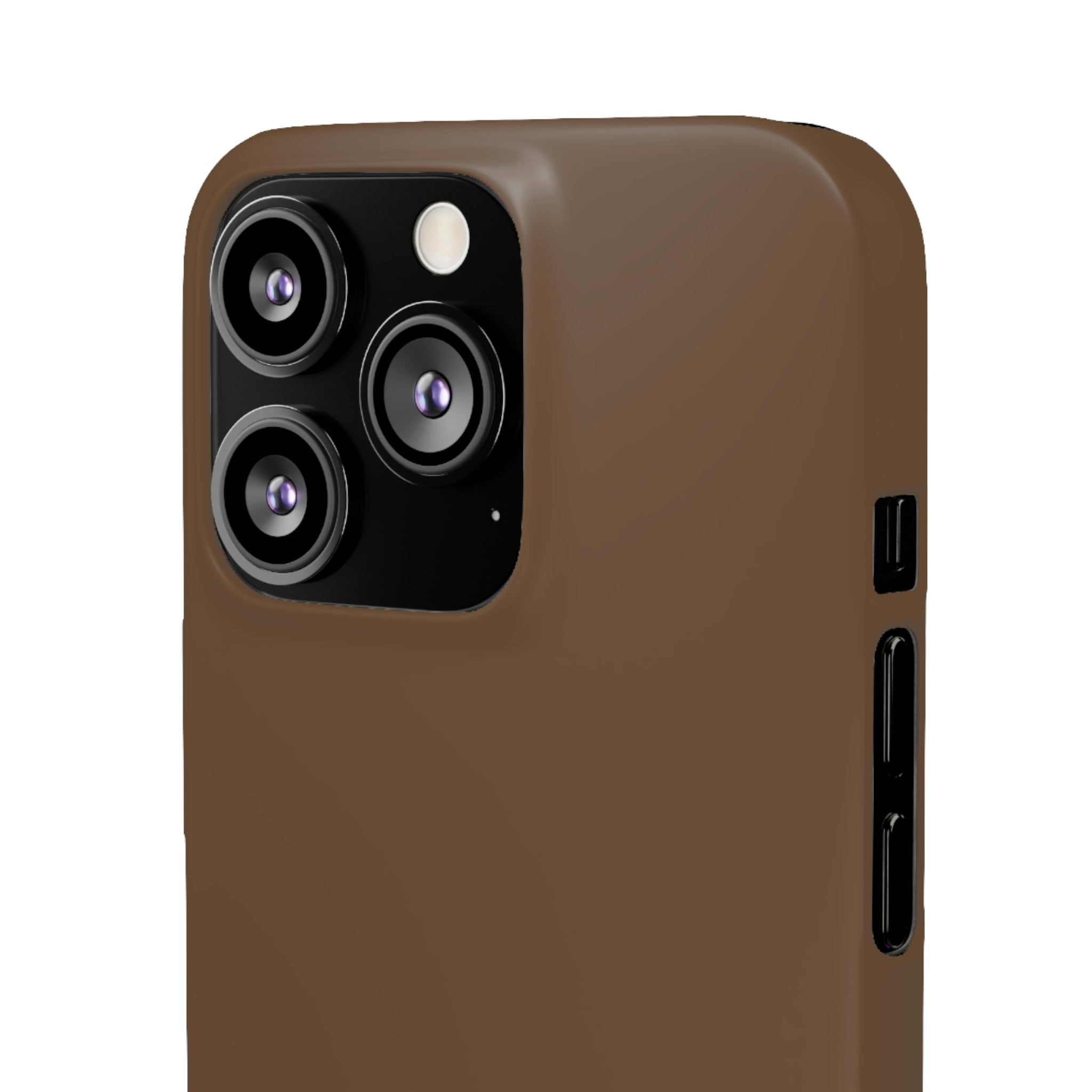 Dark Brown iPhone Case (Slim) Phone Case