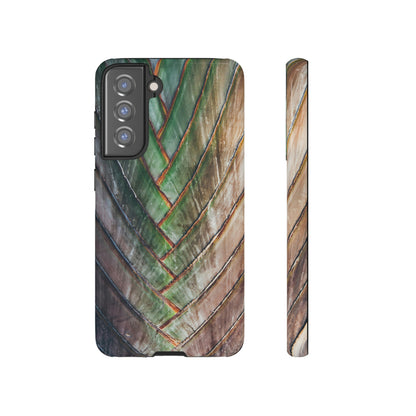 Palm Leaves Android Case (Protective) Samsung Galaxy S21 FE Glossy Phone Case