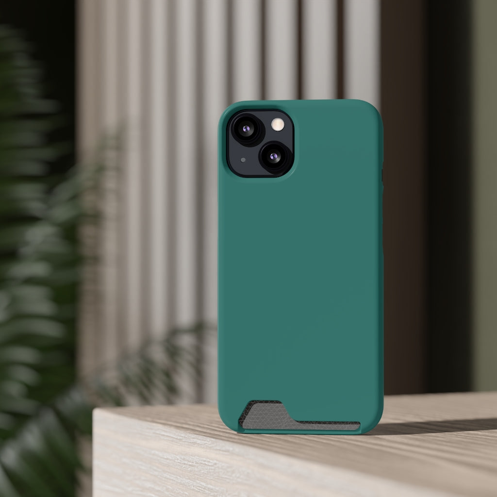 Celadon Green iPhone Case (Card) Phone Case