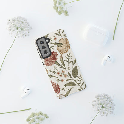 Carnation Vintage Flower Samsung Case (Protective) Phone Case