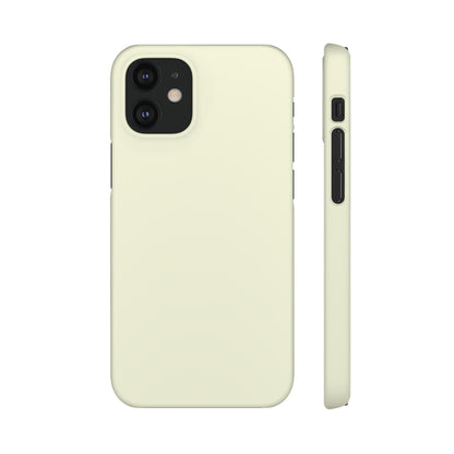 Beige iPhone Case (Slim) iPhone 12 Mini Matte Phone Case