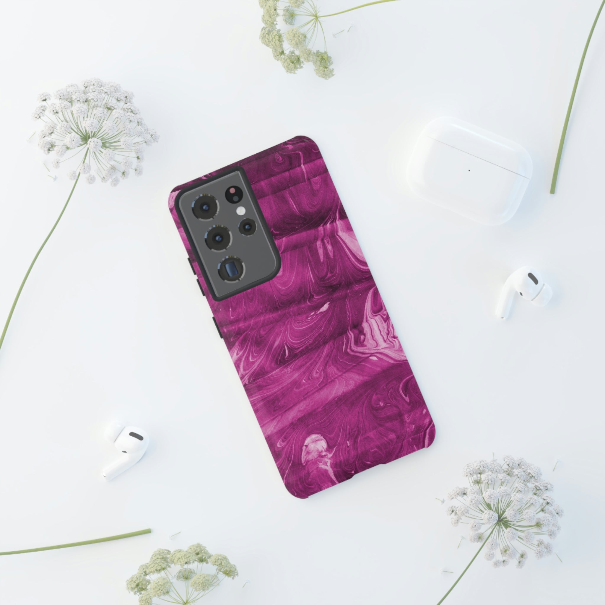 Ebru Purple Android Case (Protective) Phone Case