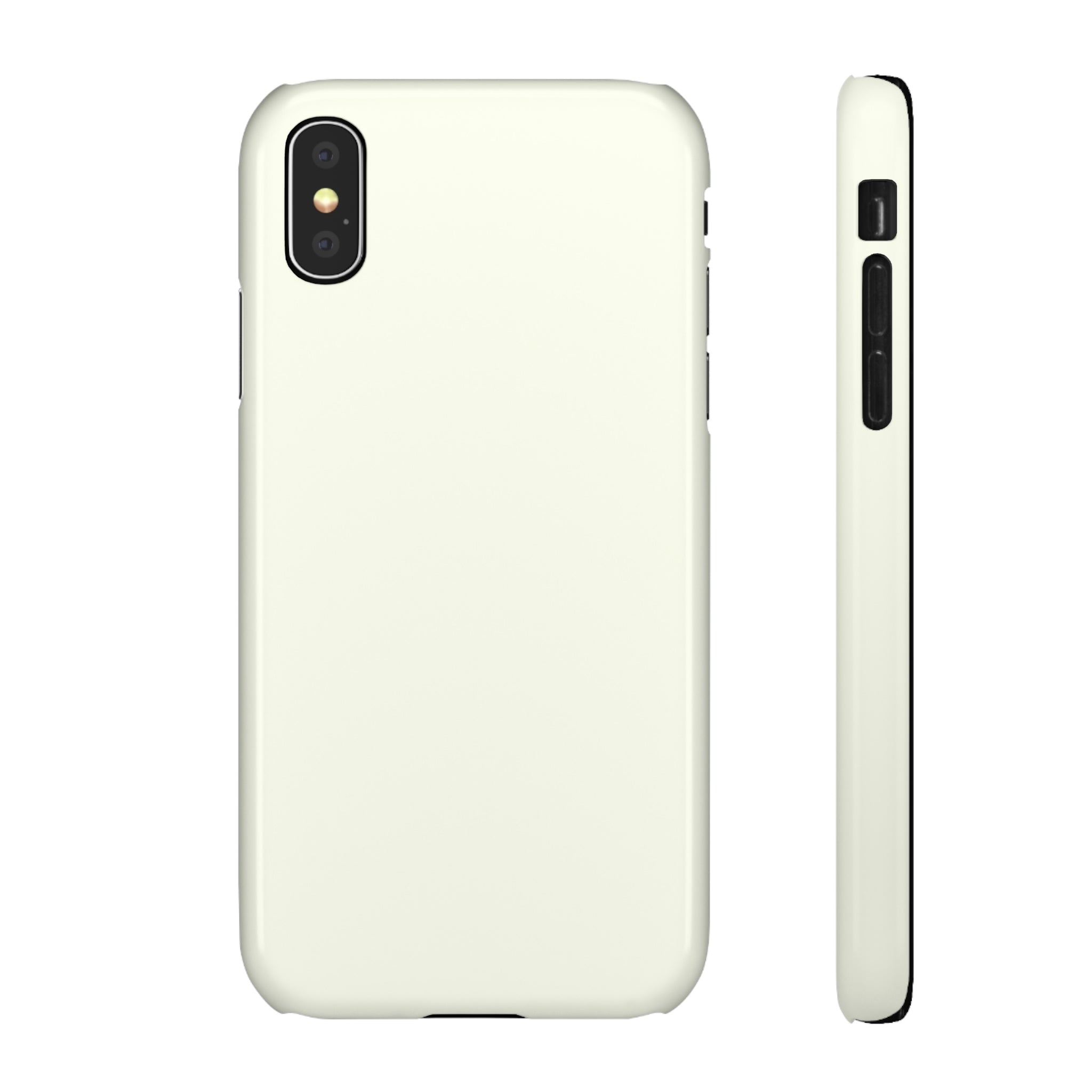 Ivory iPhone Case (Slim) iPhone X Glossy Phone Case