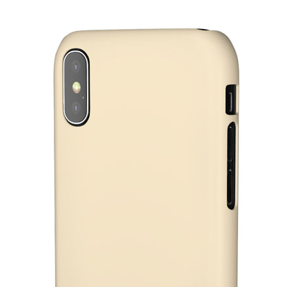 Blanched Almond iPhone Case (Slim) Phone Case