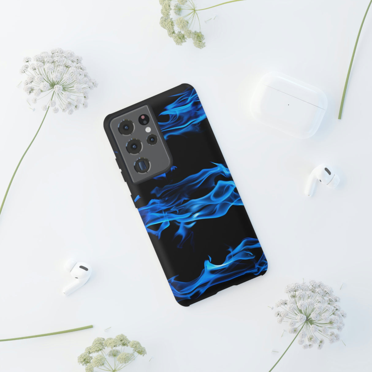 Blue Flames Club Android Case (Protective) Phone Case