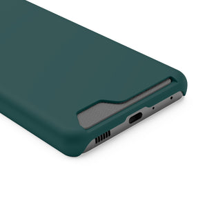 Deep Jungle Green Samsung Case (Card) Phone Case