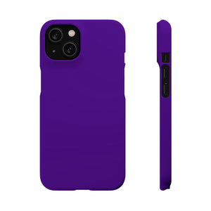 Indigo iPhone Case (Slim) iPhone 14 Matte Phone Case