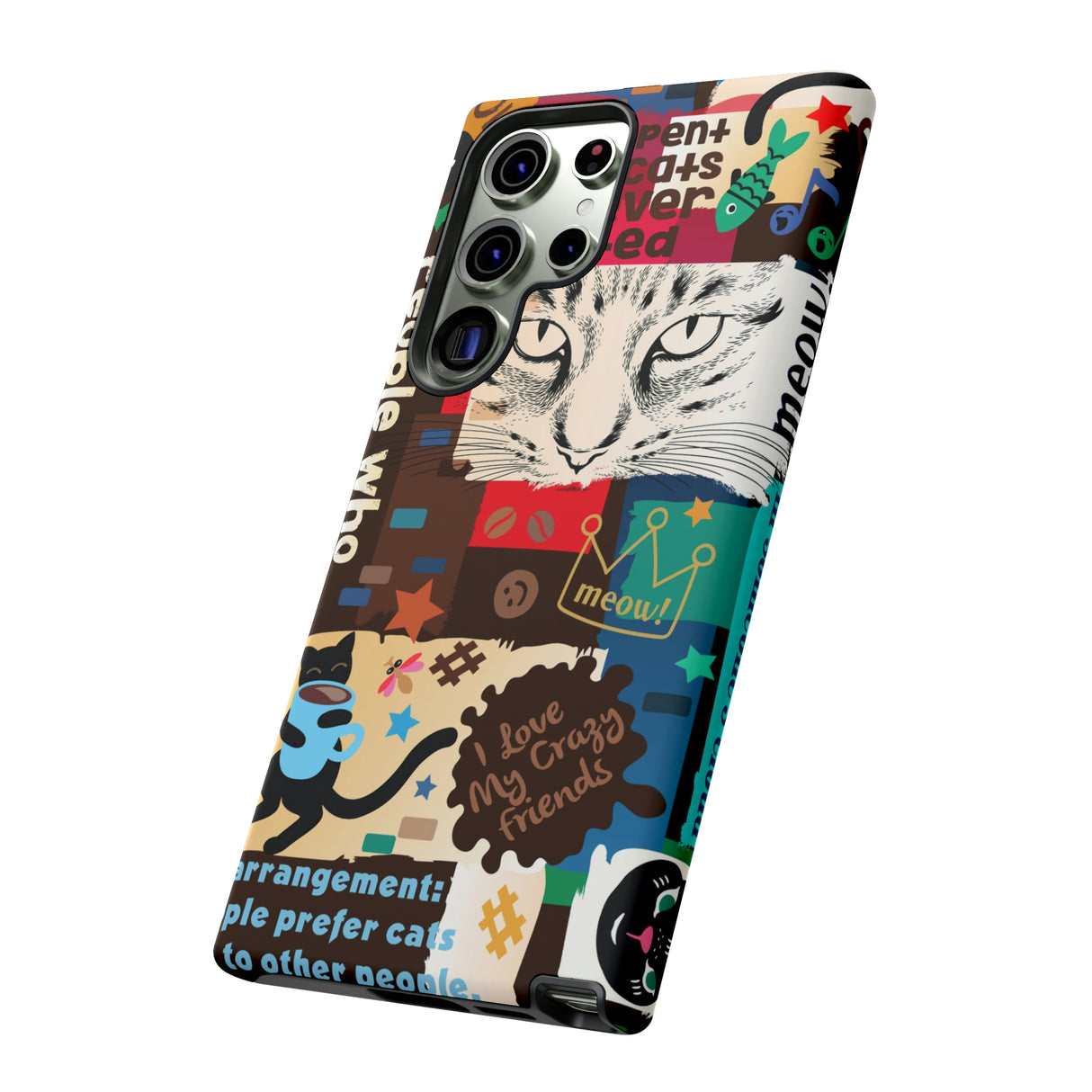 Cat Collage Android Case (Protective) Phone Case