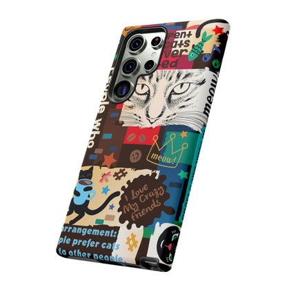 Cat Collage Android Case (Protective) Phone Case