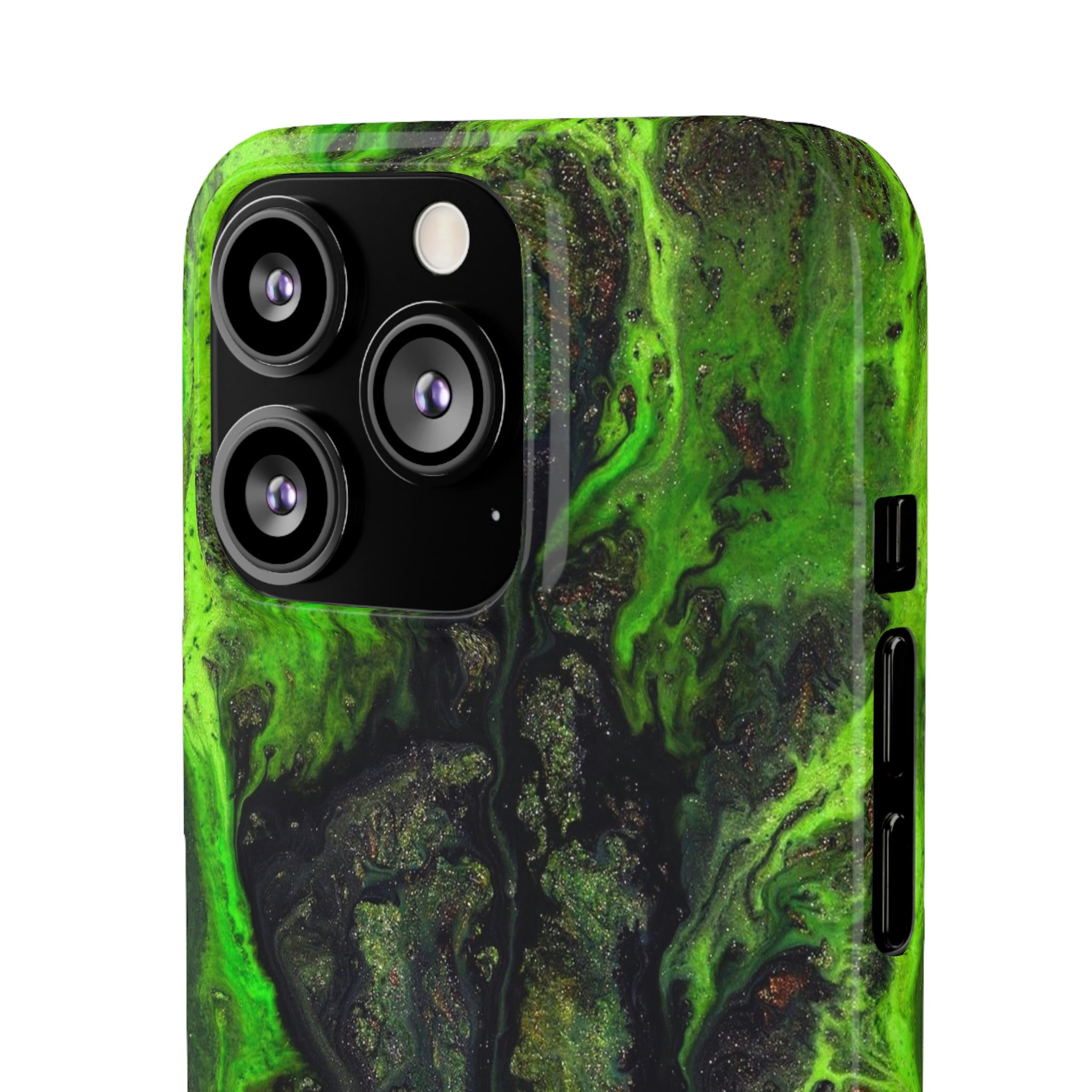 Toxic Ink Art iPhone Case (Slim) Phone Case