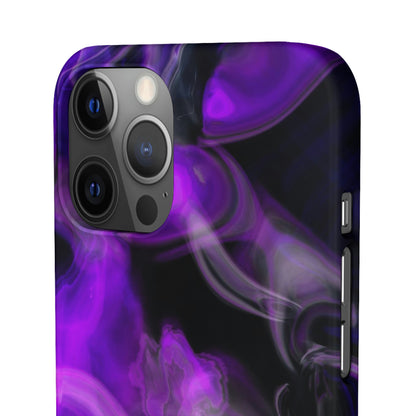 Purple Marble iPhone Case (Slim) Phone Case