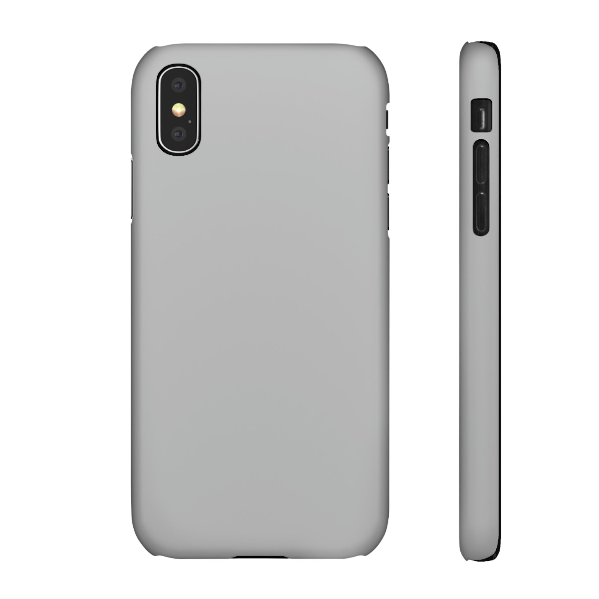 Gray iPhone Case (Slim) iPhone X Matte Phone Case