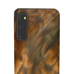 Gold Sand Ink Art Android Case (Slim) Phone Case