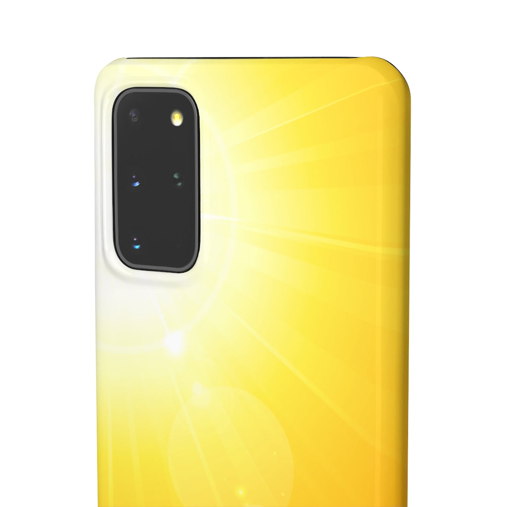 Bright Summer Sun Samsung/iPhone (Slim) Samsung Galaxy S20+ Glossy Phone Case