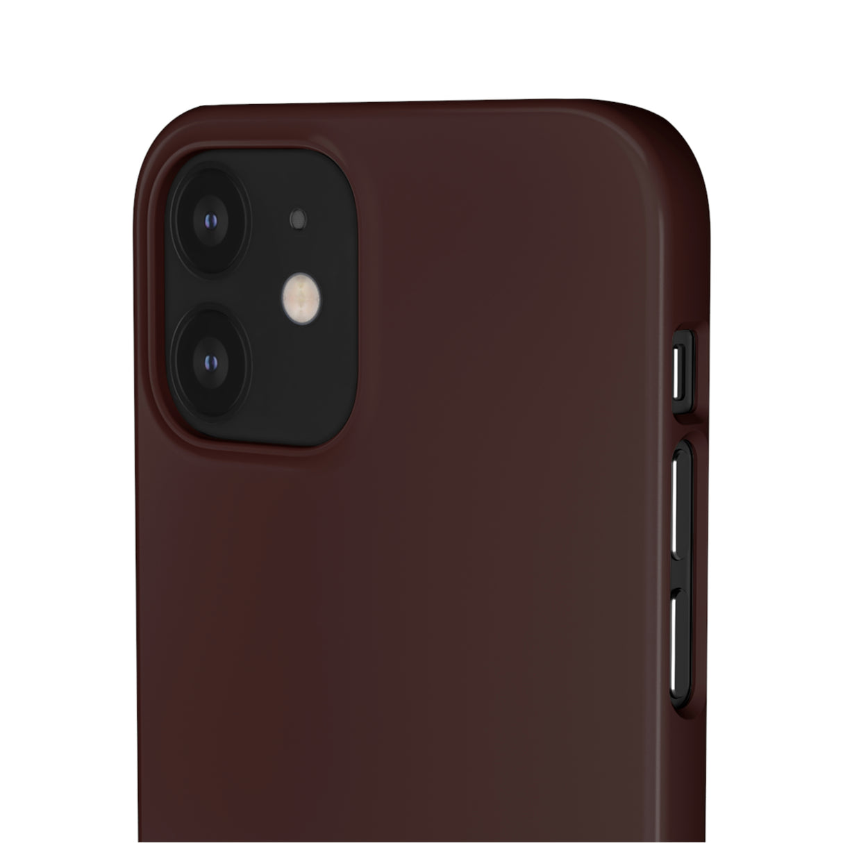 Dark Sienna Purple iPhone Case (Slim) Phone Case