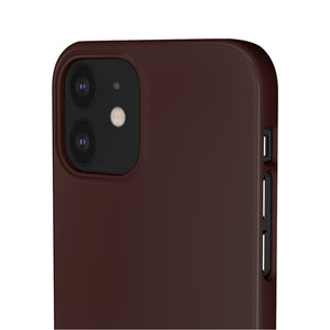 Dark Sienna Purple iPhone Case (Slim) Phone Case