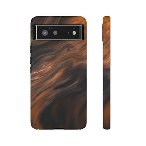 Brown Mist Ink Art Android Case (Protective) Google Pixel 6 Matte Phone Case