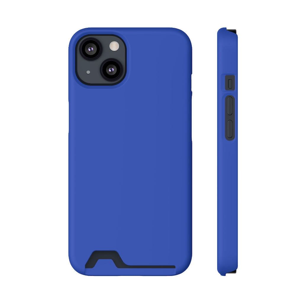 Cerulean Blue iPhone Case (Card) iPhone 13 Matte Without gift packaging Phone Case