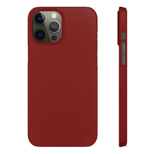 Falu Red iPhone Case (Slim) iPhone 12 Pro Max Matte Phone Case