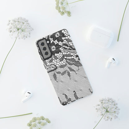 Roconda Gothic Flower Samsung Case (Protective) Phone Case