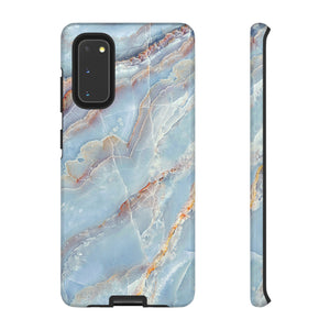 Blue Marble Background Android Case (Protective) Samsung Galaxy S20 Glossy Phone Case