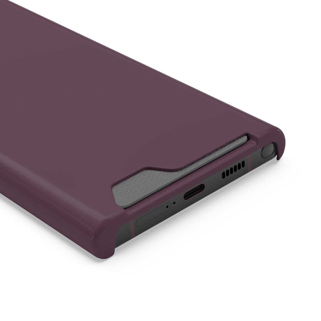 Eggplant Samsung Case (Card) Phone Case