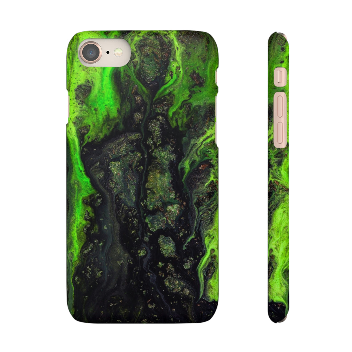 Toxic Ink Art iPhone Case (Slim) iPhone 8 Matte Phone Case