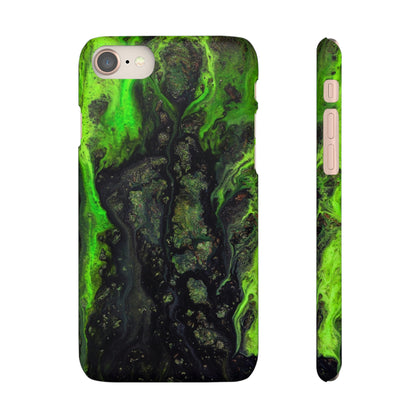 Toxic Ink Art iPhone Case (Slim) iPhone 8 Matte Phone Case