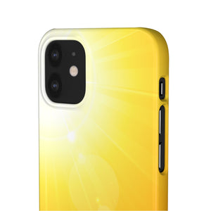 Bright Summer Sun Samsung/iPhone (Slim) iPhone 12 Mini Glossy Phone Case