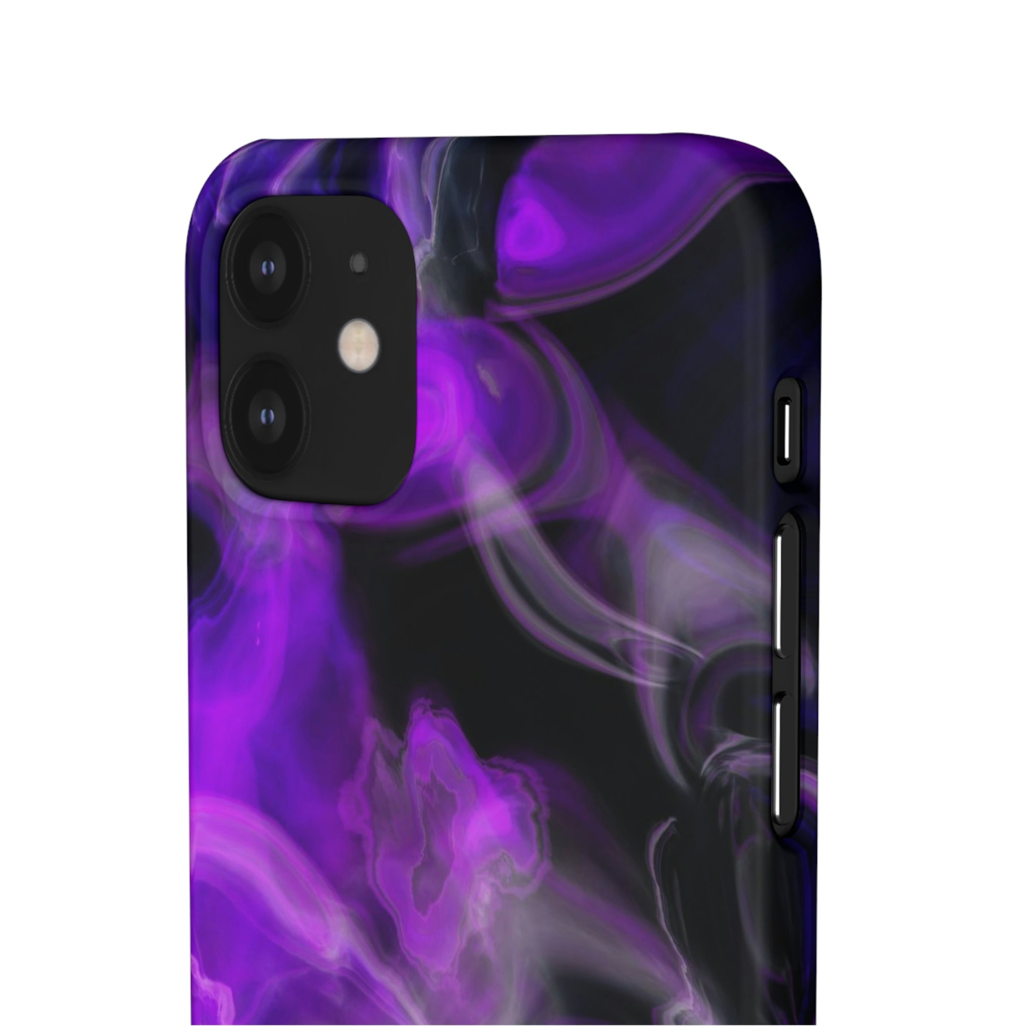 Purple Marble iPhone Case (Slim) Phone Case