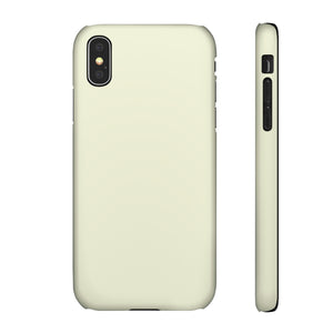 Beige iPhone Case (Slim) iPhone X Matte Phone Case